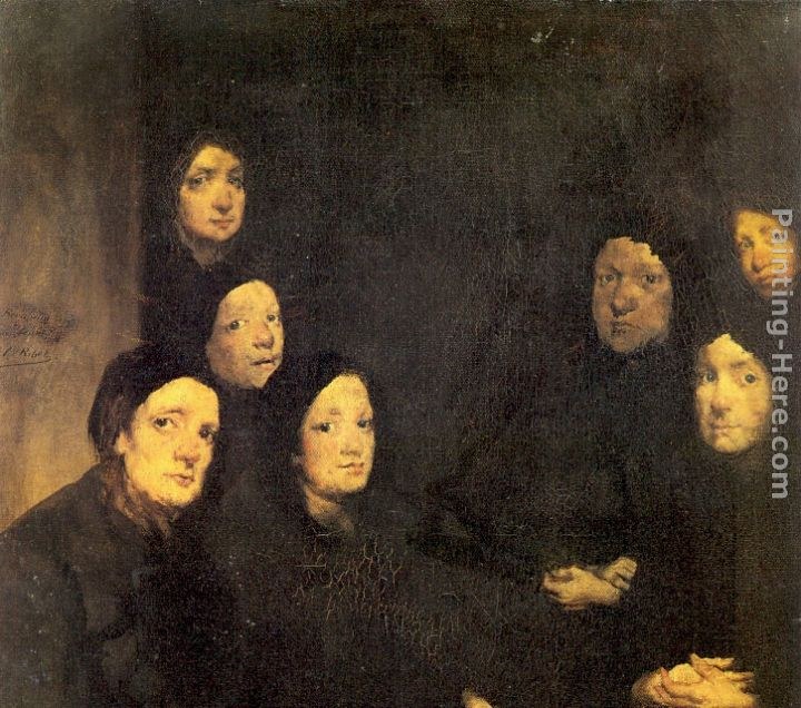 Theodule Augustine Ribot At the Sermon